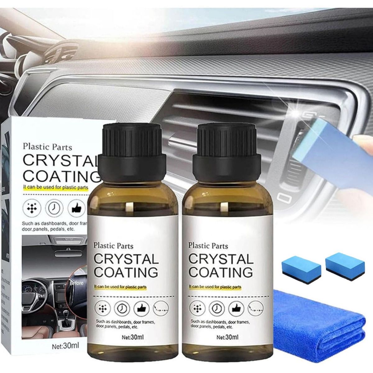 CRYSTAL COATING POLISH FREE SHIPPING ACROSS KSA